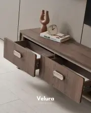 Nova Yemek Takımı - Koyu Ceviz