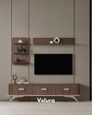 Nova Yemek Takımı - Koyu Ceviz