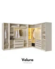 Bern 10 Kapaklı Köşe Dolap
