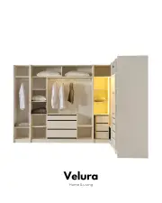 Bern Yatak Odası Takımı - 10 Kapaklı Köşe Dolap