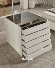 Bern Yatak Odası Takımı - 10 Kapaklı Köşe Dolap