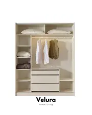 Bern 6 Kapaklı Dolap - Aynalı