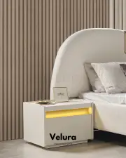 Bern Yatak Odası Takımı -  6 Kapaklı Dolap (Reflektif)