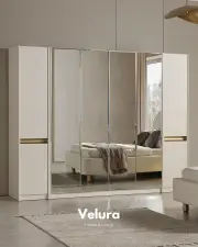 Bern 6 Kapaklı Dolap - Aynalı