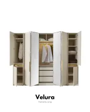 Bern Yatak Odası Takımı -  6 Kapaklı Dolap (Aynalı)