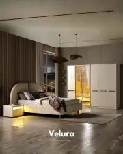 Bern Yatak Odası Takımı -  6 Kapaklı Dolap (Reflektif)