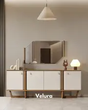 Kolezyum Konsol -  Krem ve Naturel