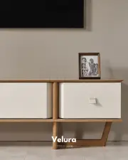 Kolezyum Tv Ünitesi - Krem ve Naturel