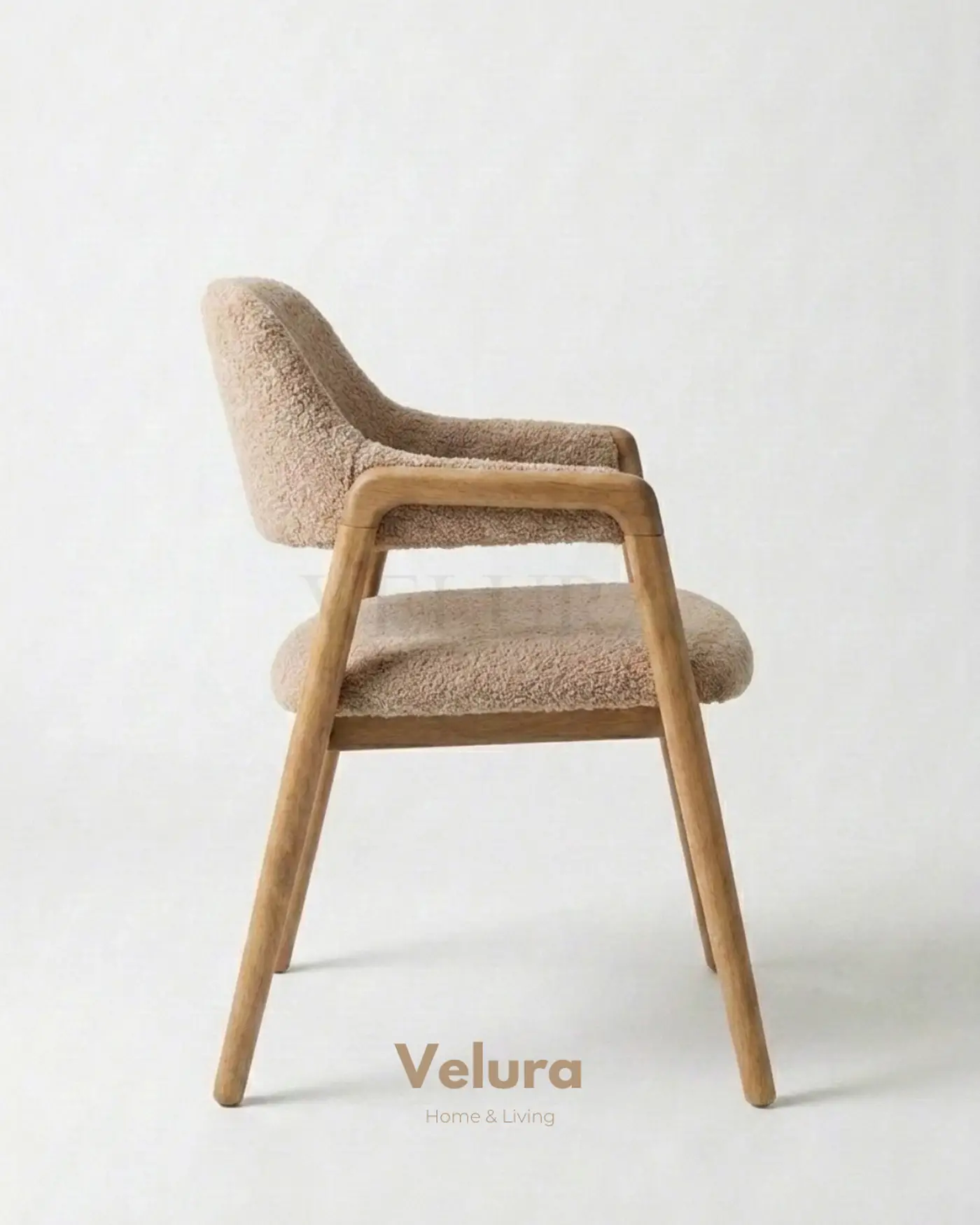 Latte renk Sorb Sandalye 45x45x82 cm ölçülerinde sandalye modeli