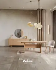 Eylül Yemek Takımı - Naturel Meşe