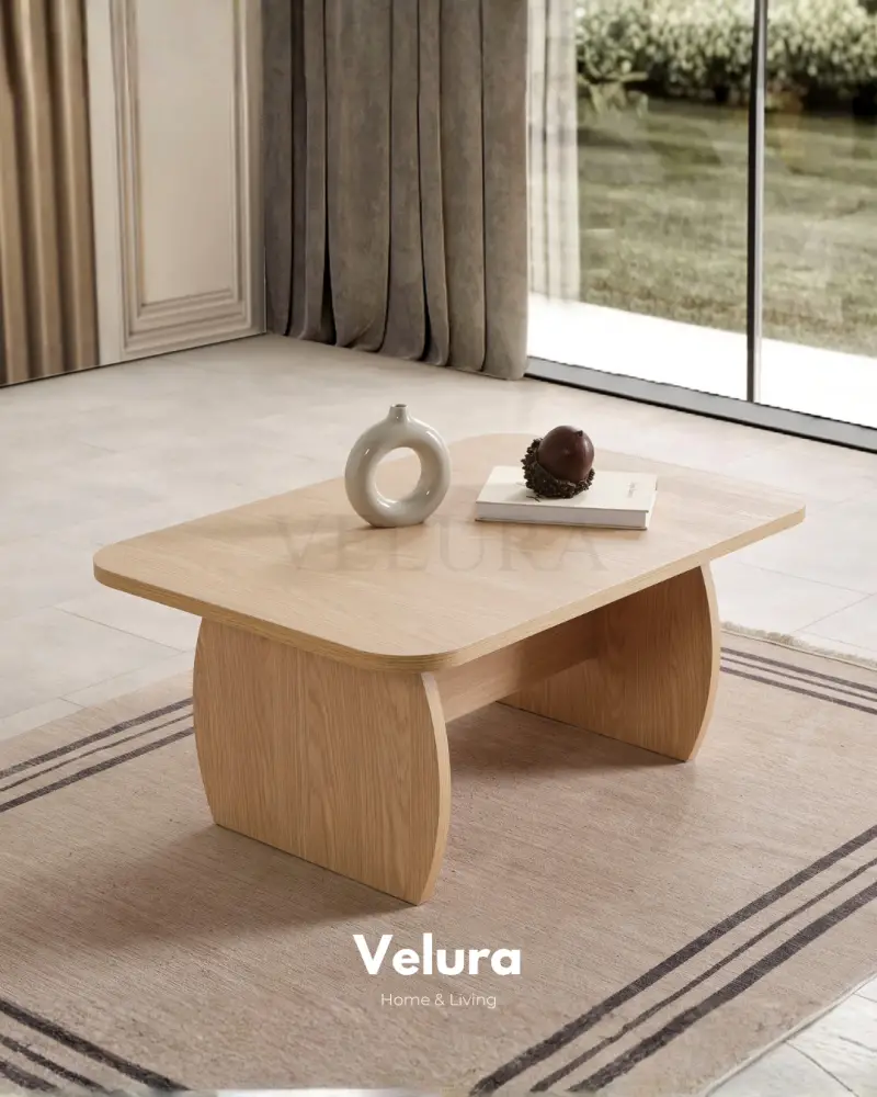 Eylül Orta Sehpa - Naturel Meşe
