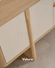 Eylül Tv Ünitesi - Naturel Meşe ve Krem