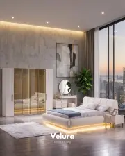 Tress Yatak Odası Takımı - V2 - 6 Kapaklı Gardırop Tress Yatak Odası Takımı - V2 - 6 Kapaklı Gardırop