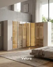 Tress 9 Kapılı Köşe Dolap