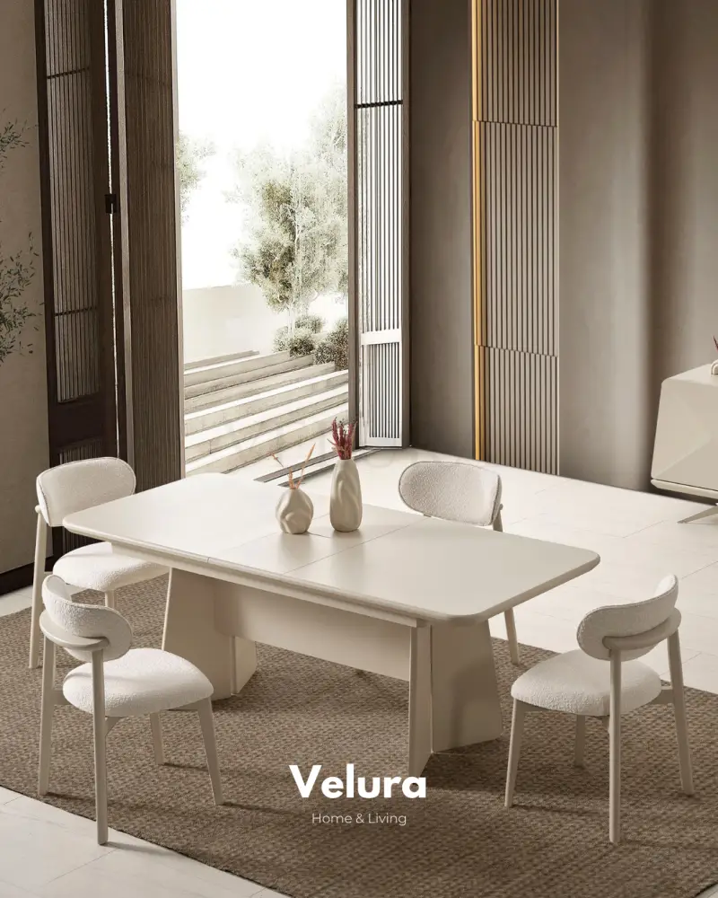 Vakko Yemek Masası - Krem