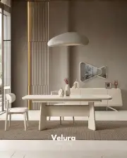 Vakko Yemek Masası - Krem