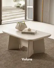 Vakko Orta Sehpa - Krem