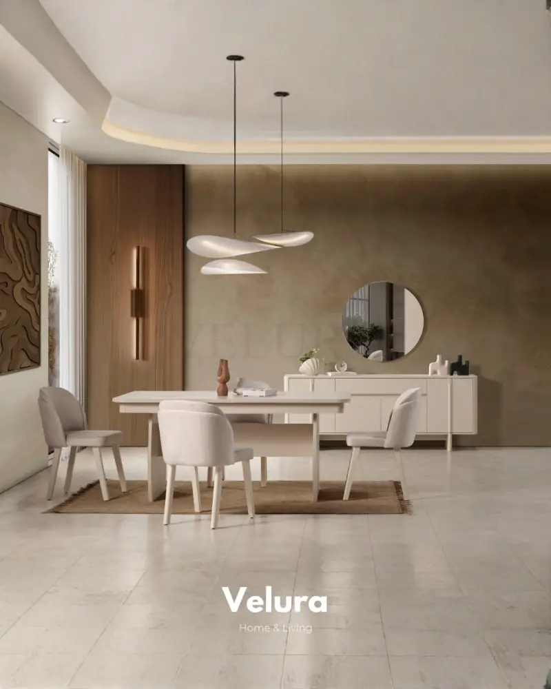 Eylül Yemek Takımı - Krem