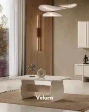 Eylül Orta Sehpa - Krem