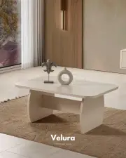 Eylül Orta Sehpa - Krem
