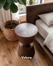 Voga Yan Sehpa - Ceviz