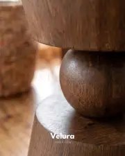 Voga Yan Sehpa - Ceviz