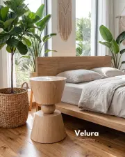 Voga Yan Sehpa - Naturel