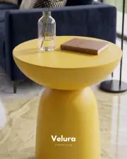 Zonya Yan Sehpa - Sarı