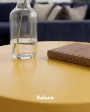 Zonya Yan Sehpa - Sarı