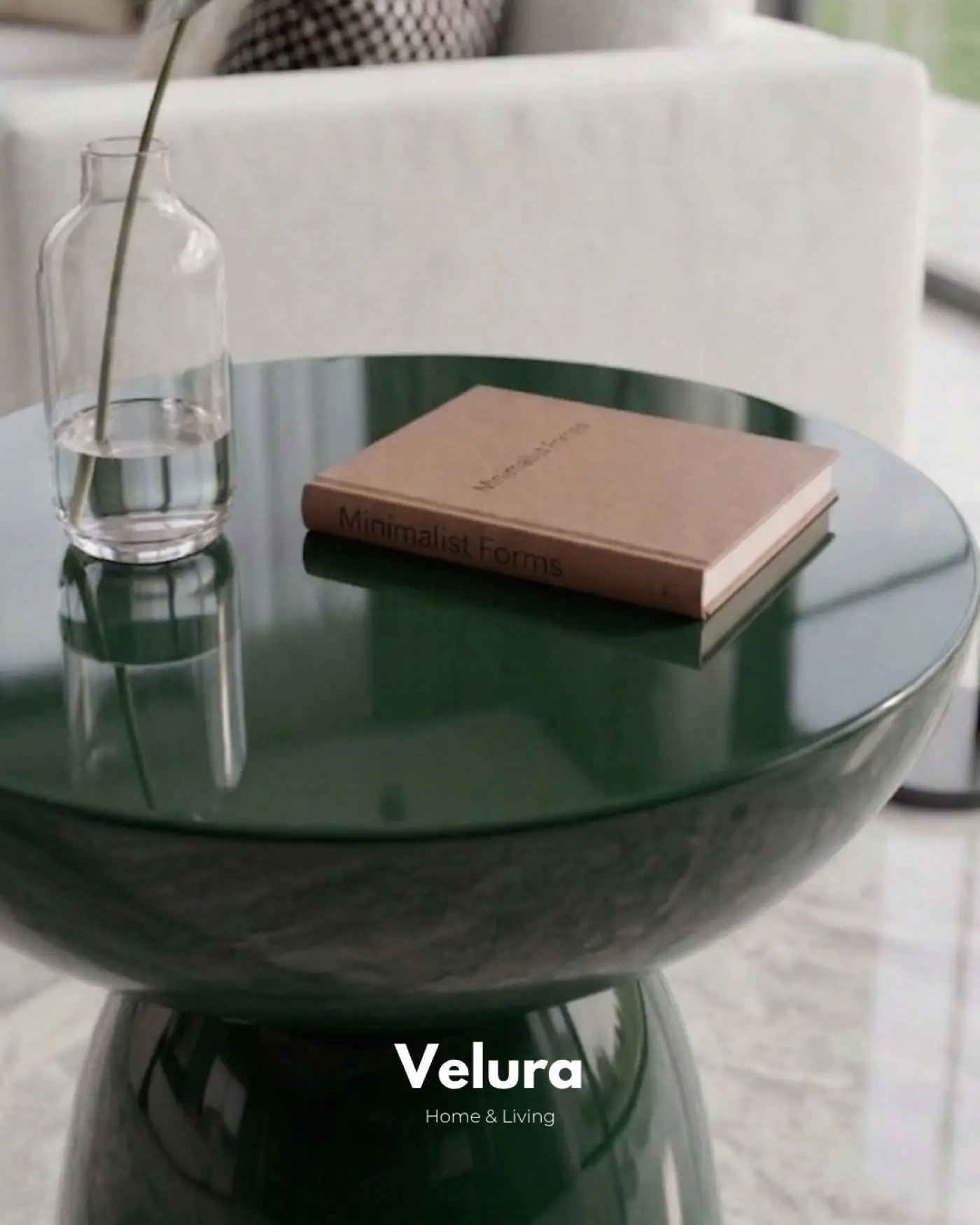 Zonya Yan Sehpa Yeşil modern yan sehpa modeli