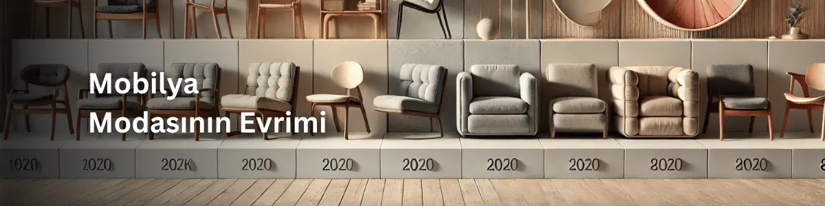 Mobilya Modasının Evrimi: Geçmişten Günümüze Dekorasyon Trendleri