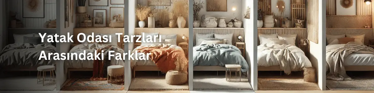 Modern, Klasik ve Minimal Yatak Odası Tarzları Arasındaki Farklar