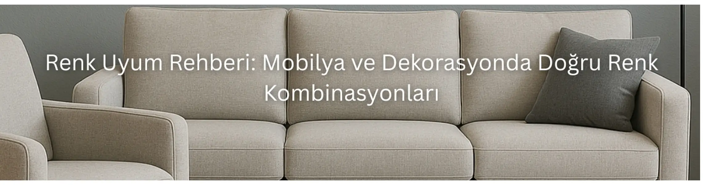 Renk Uyum Rehberi: Mobilya ve Dekorasyonda Doğru Renk Kombinasyonları