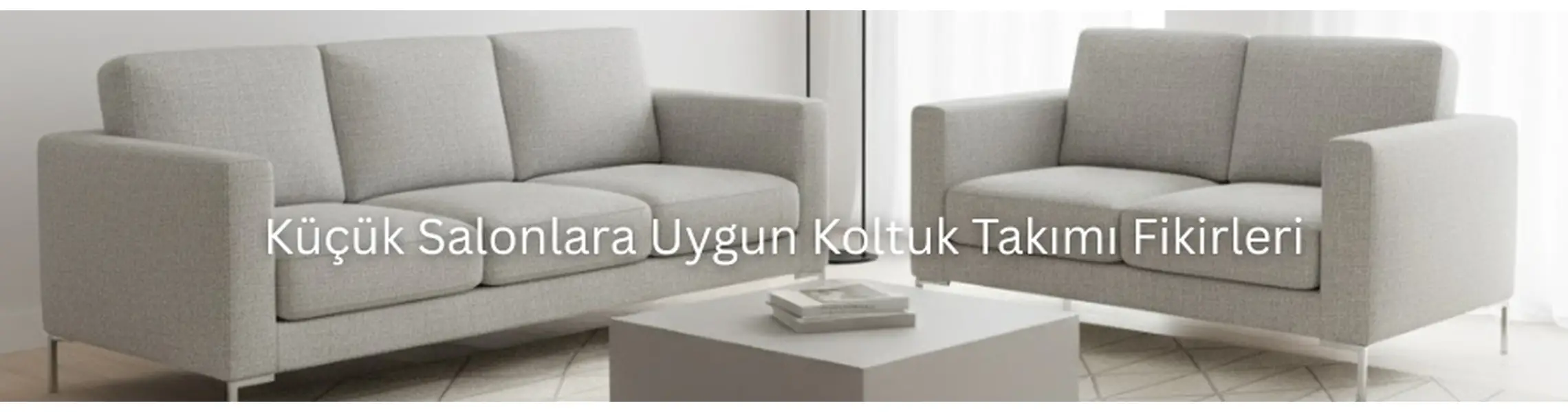 Küçük Salonlara Uygun Koltuk Takımı Fikirleri