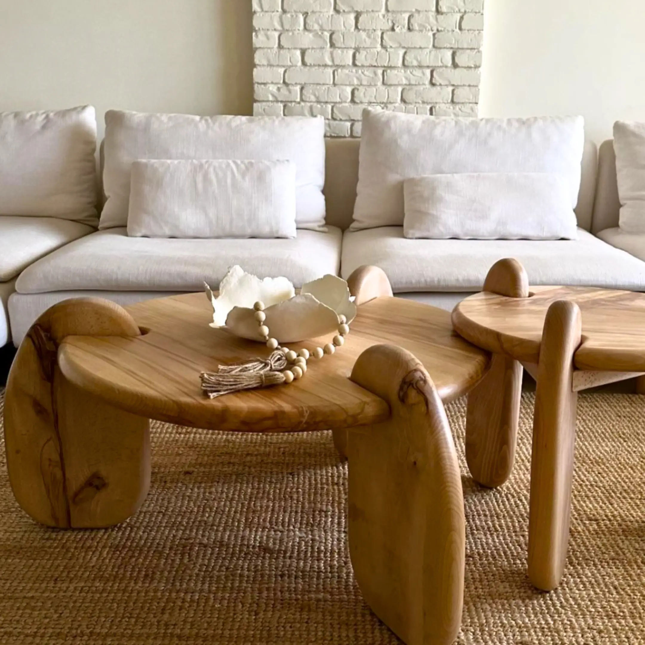 Barcelona Ahşap Orta Sehpa - Velura Home Pinterest Tarzı Ahşap Orta Sehpa