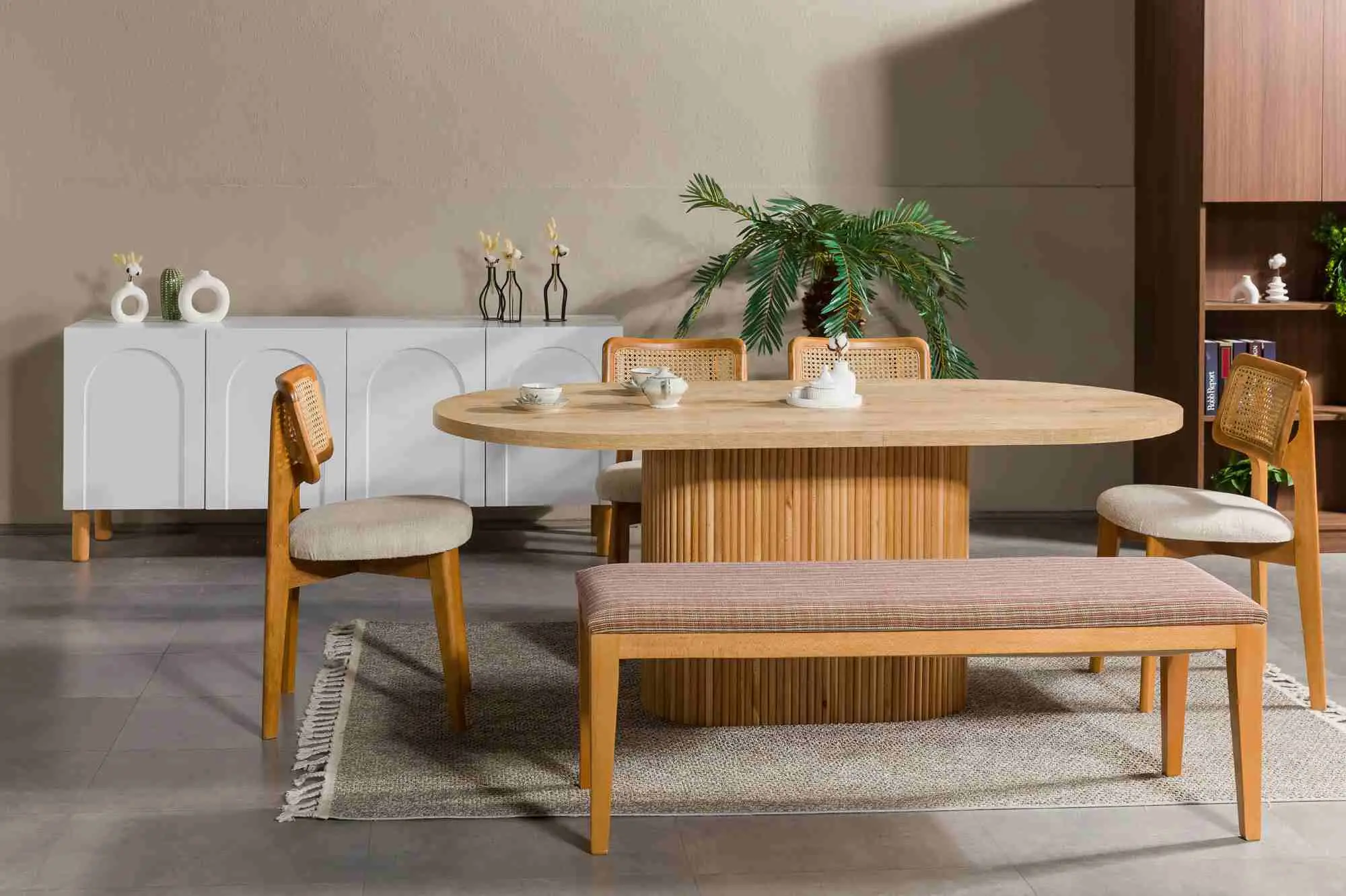 Velura Home Şık Yemek Odası Konsolu Velura Home bohem konsol modeli