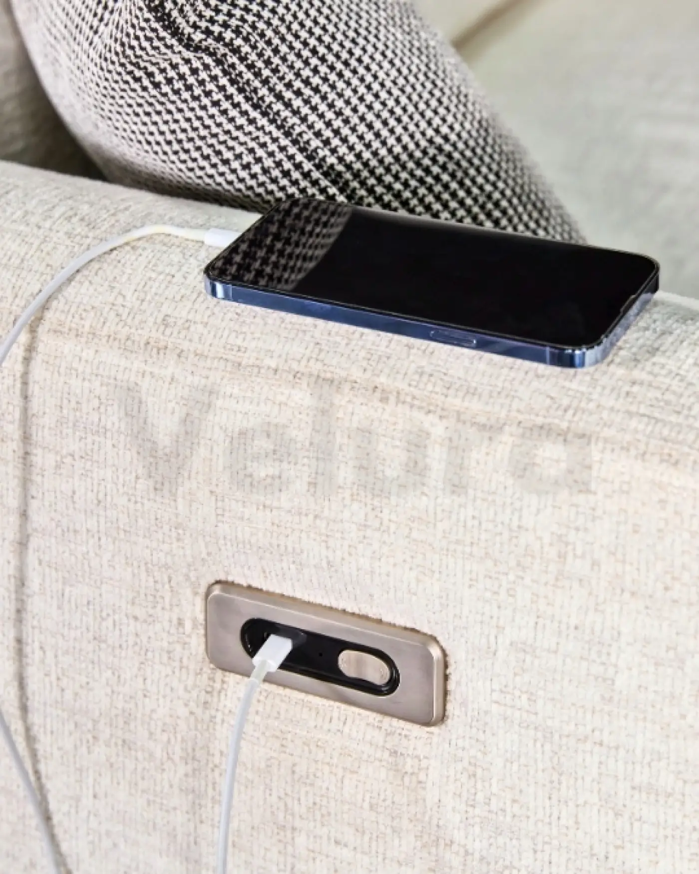 Velura Home Quatro Relax Köşe Takımı USB portlu motorlu köşe takımı