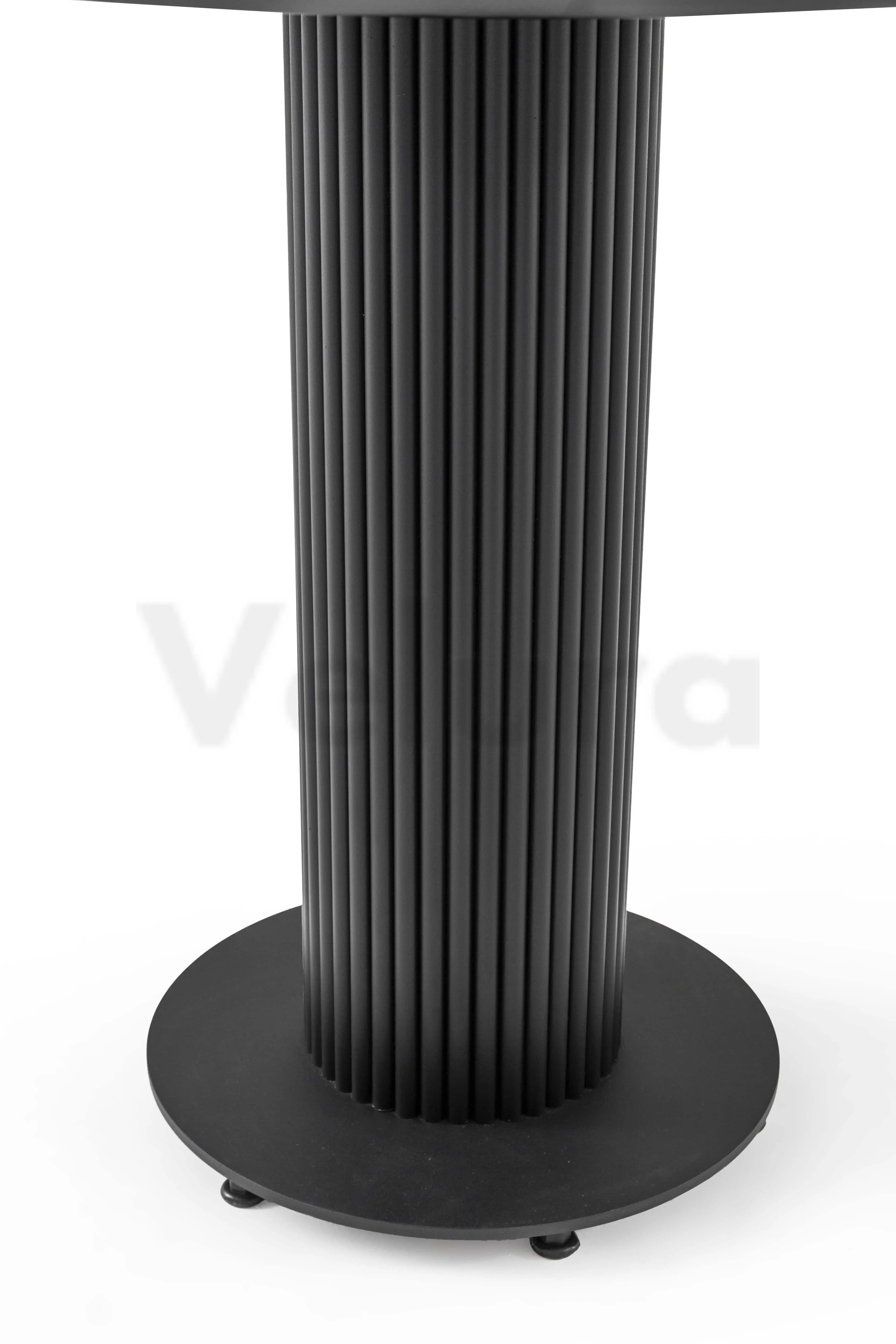 Sole Cylin Black Yan Sehpa v02 Dekoratif minimalist sehpa modeli