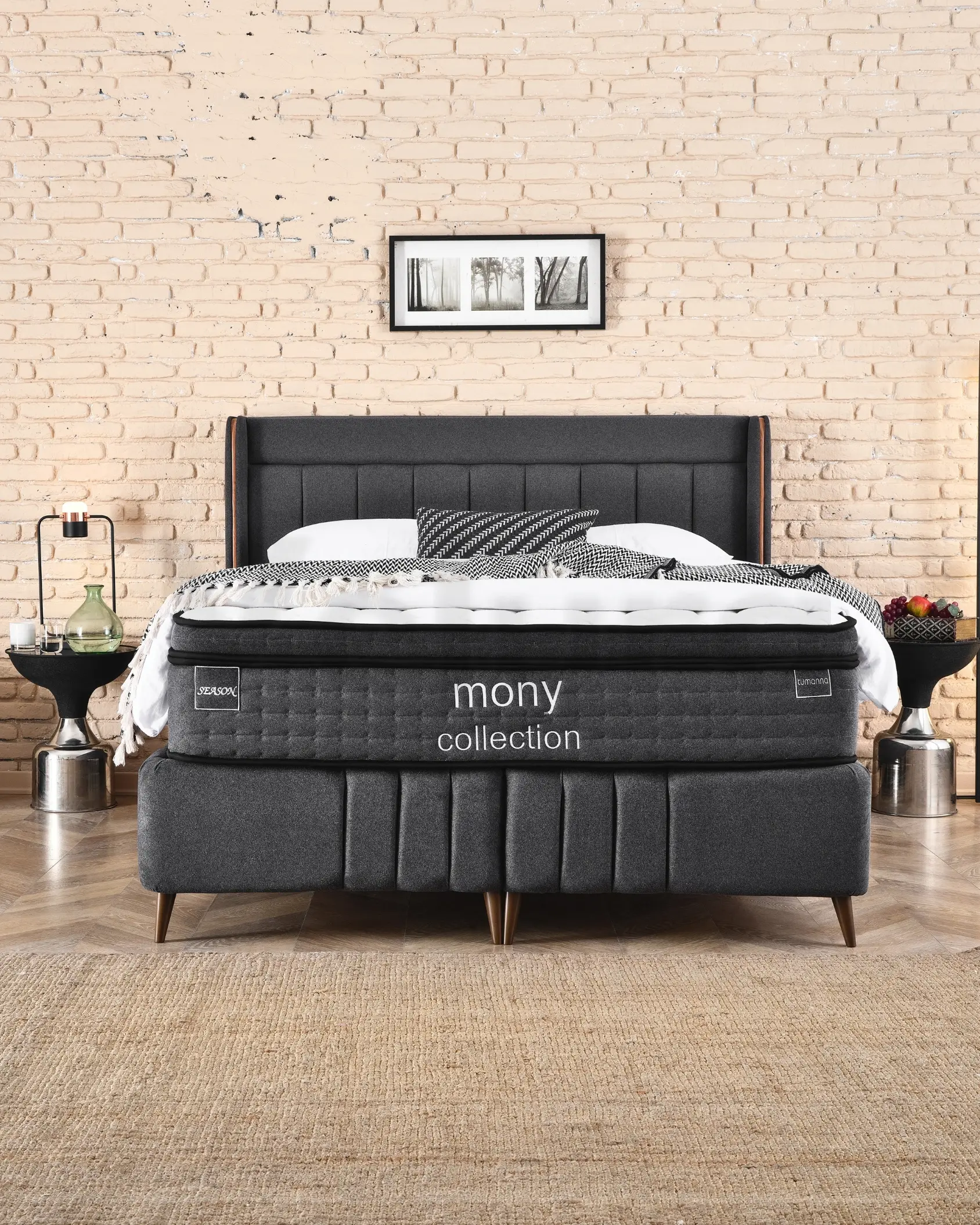 Season Yatak Seti Modern Tasarım Velura Home Season Yatak Seti konforlu model